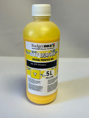 DTF Ultra Yellow Ink 500mL Bottles