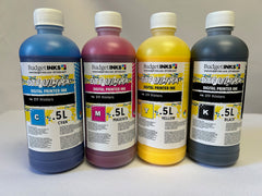 DTF Ultra 500mL Ink Bottles CMYK 4-Pack